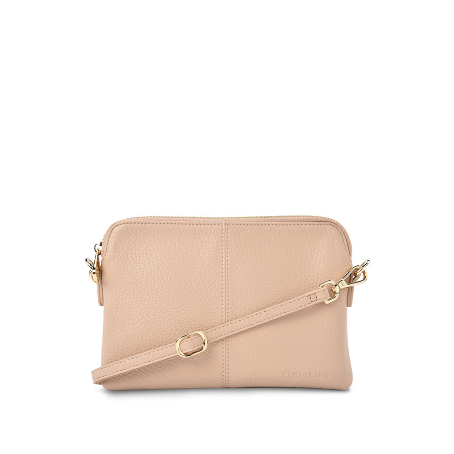 WALLET BOWERY - NEUTRAL PEBBLE