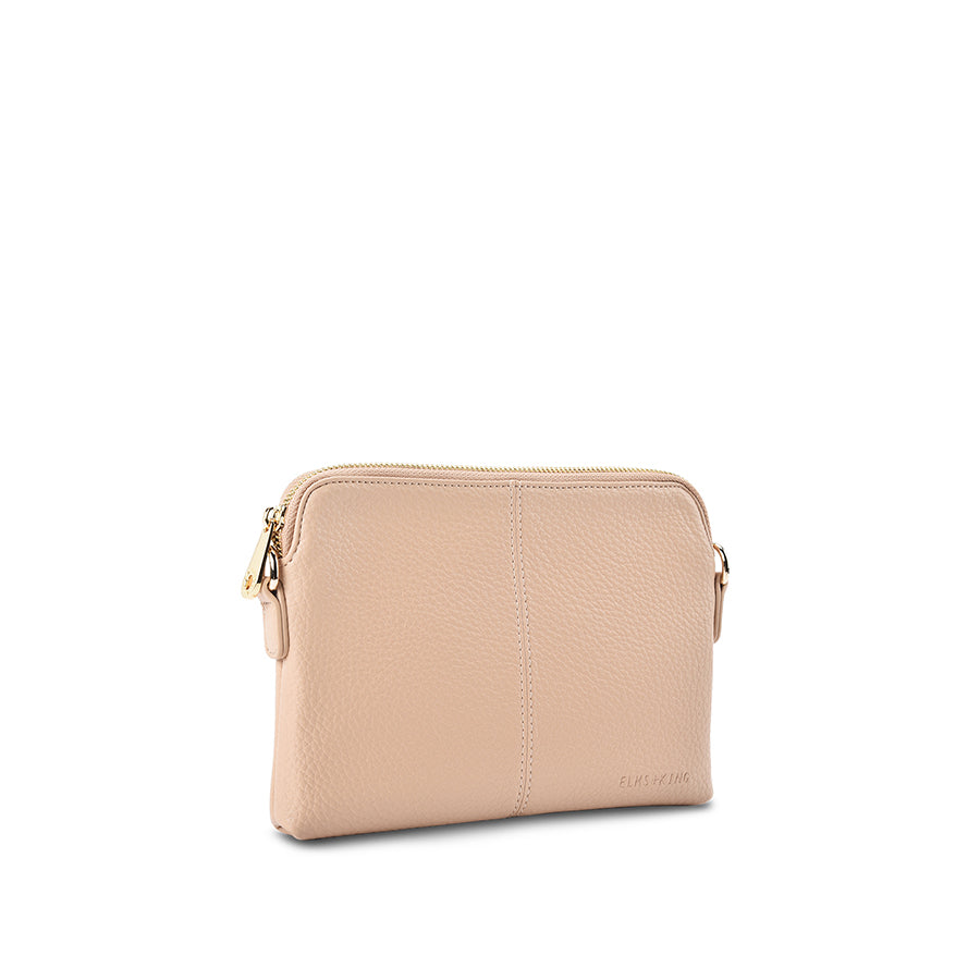 WALLET BOWERY - NEUTRAL PEBBLE