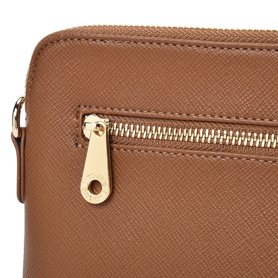 WALLET BOWERY - TAN SAFFIANO