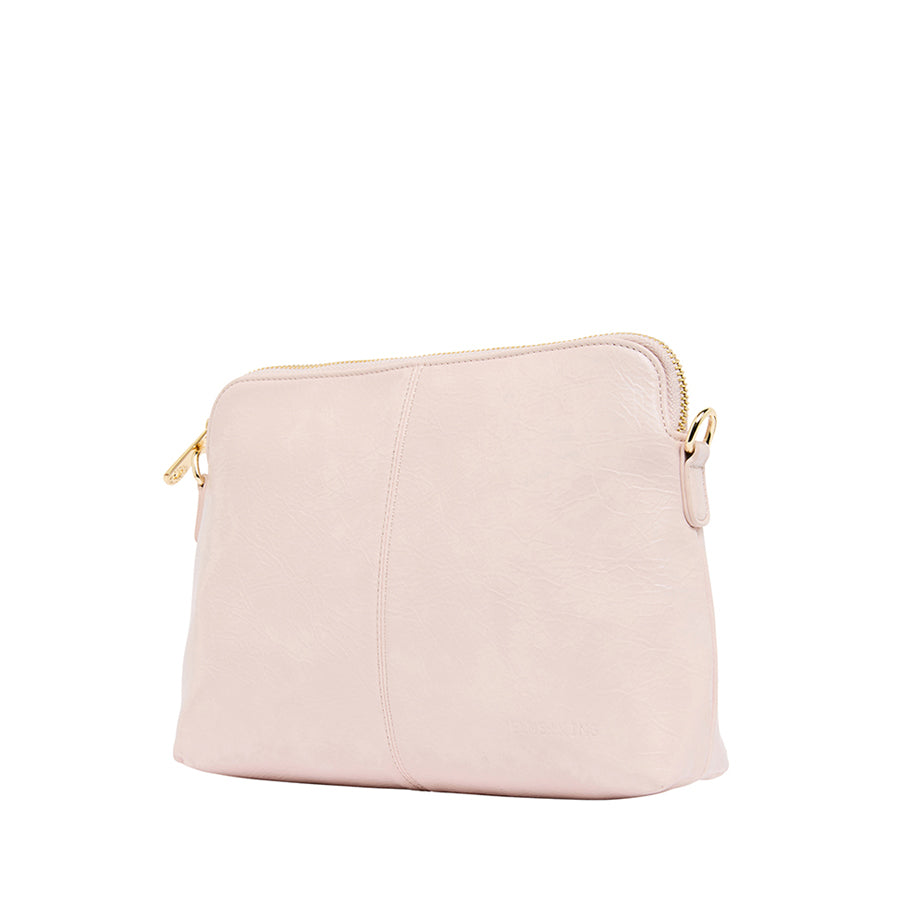 BURBANK CROSSBODY LARGE - BLUSH CRINKLE