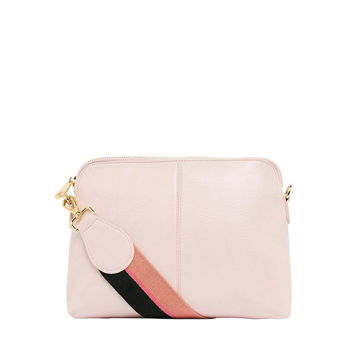 BURBANK CROSSBODY LARGE - BLUSH CRINKLE