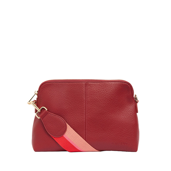 BURBANK CROSSBODY LARGE - BURGUNDY