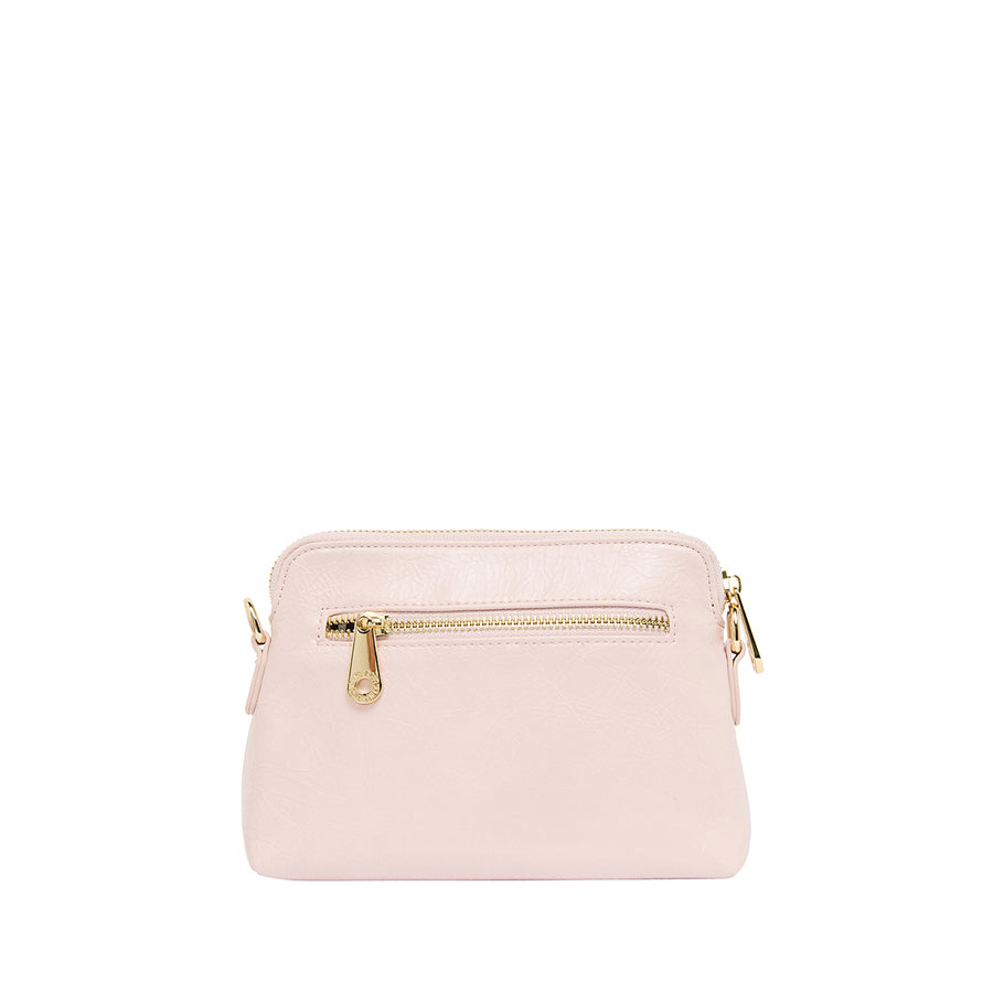 BURBANK CROSSBODY - BLUSH CRINKLE
