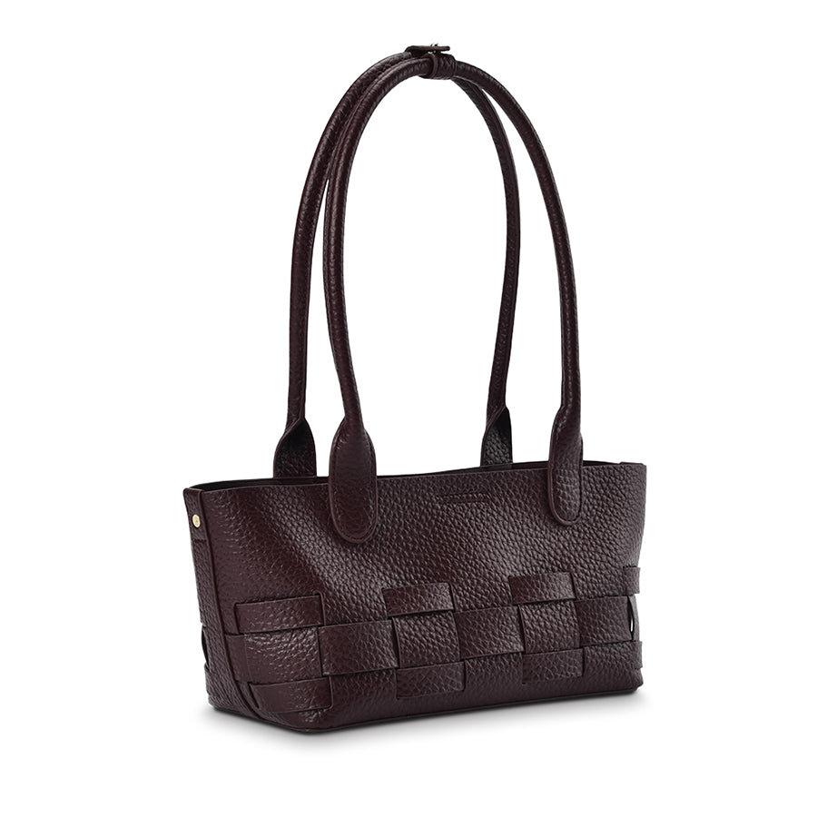 KENLEY EAST-WEST BAG - WINE