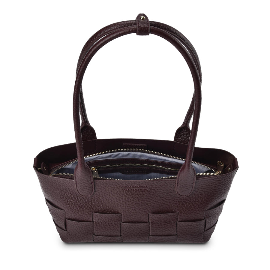 KENLEY EAST-WEST BAG - WINE