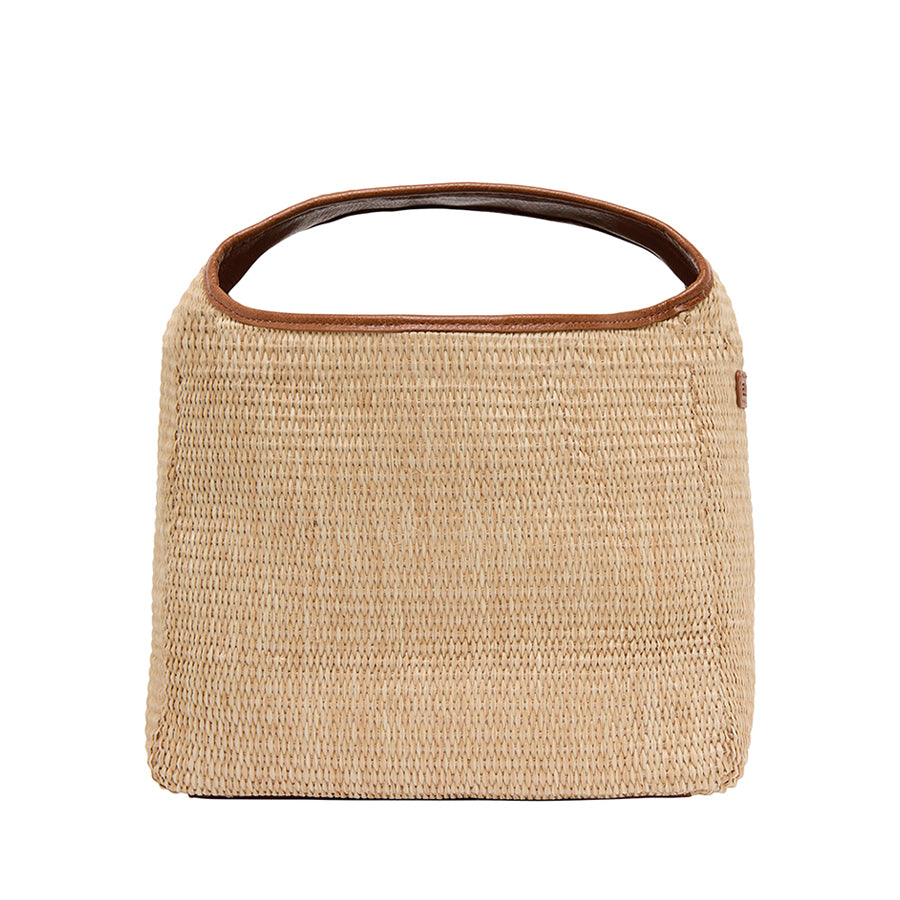 LGE LINTON CROSSBODY - TANP/NATURAL WEAVE
