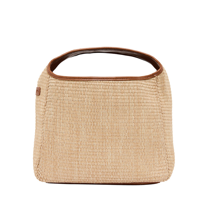 LGE LINTON CROSSBODY - TANP/NATURAL WEAVE