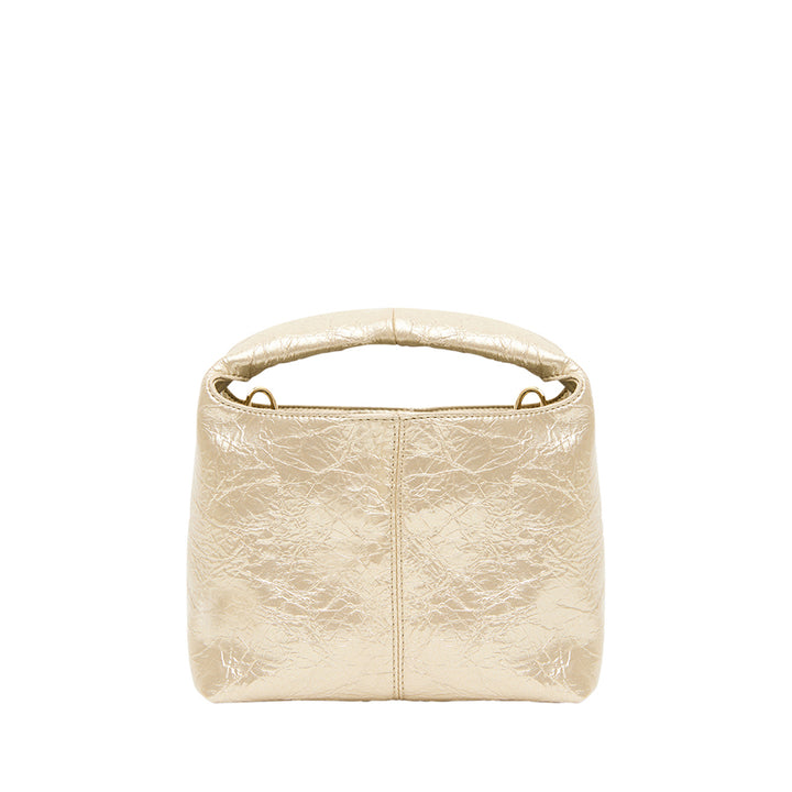LINTON CROSSBODY - LIGHT GOLD CRINKLE