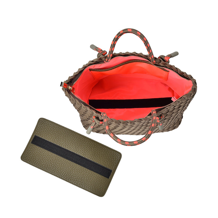 MICHIGAN TOTE - KHAKI NEO PLAIT