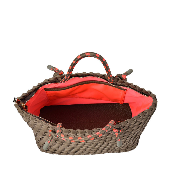 MICHIGAN TOTE - KHAKI NEO PLAIT