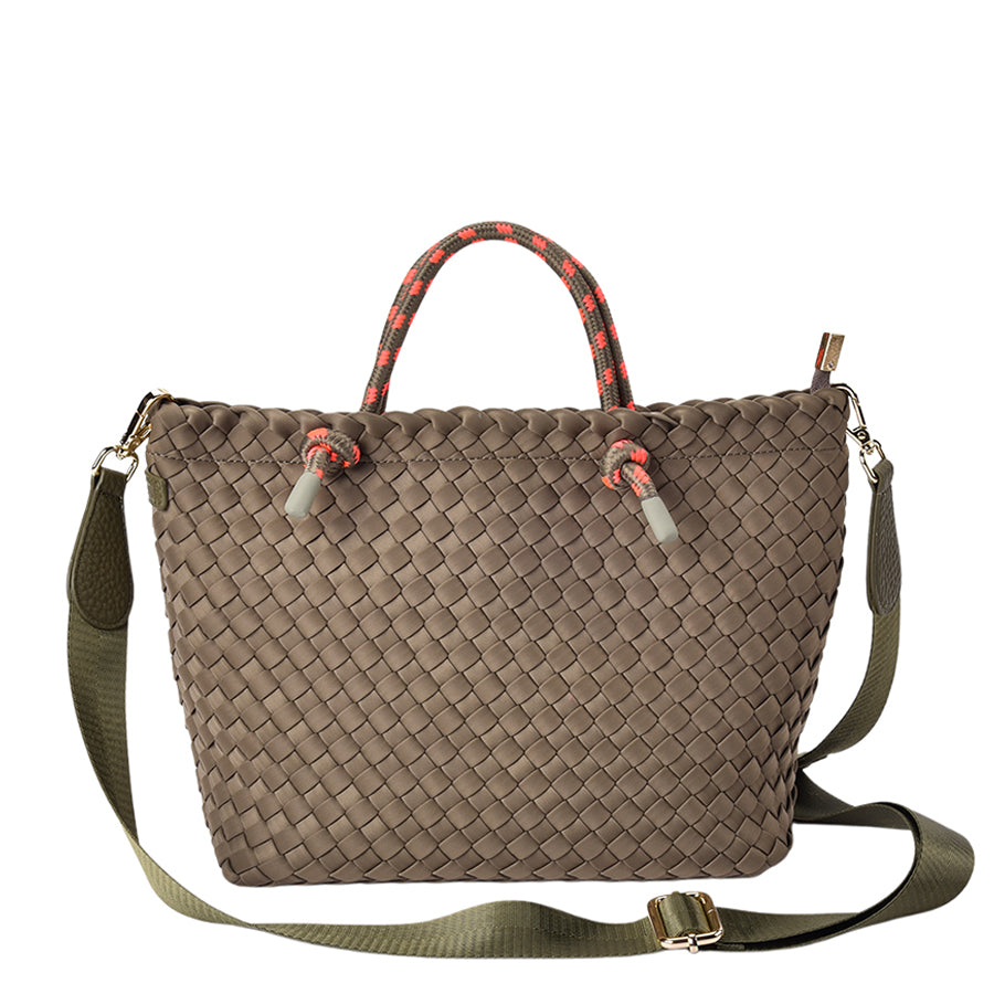 MICHIGAN TOTE - KHAKI NEO PLAIT