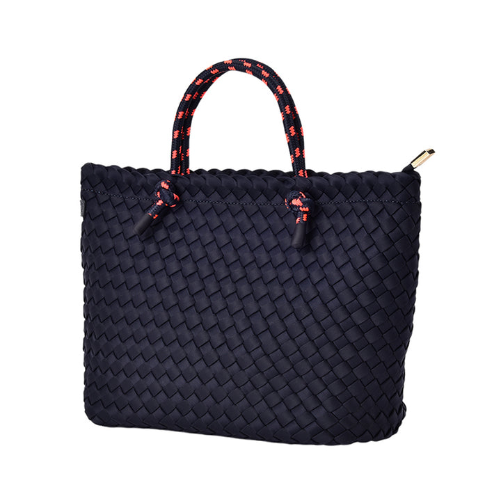 MICHIGAN TOTE - NAVY NEO PLAIT