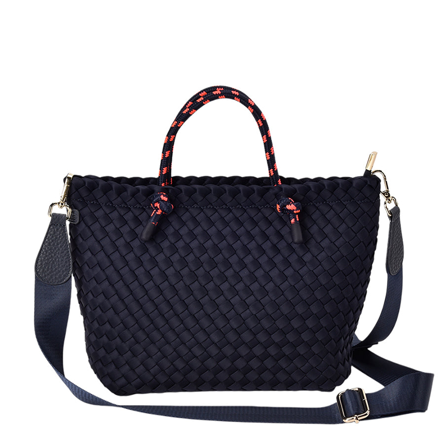 MICHIGAN TOTE - NAVY NEO PLAIT