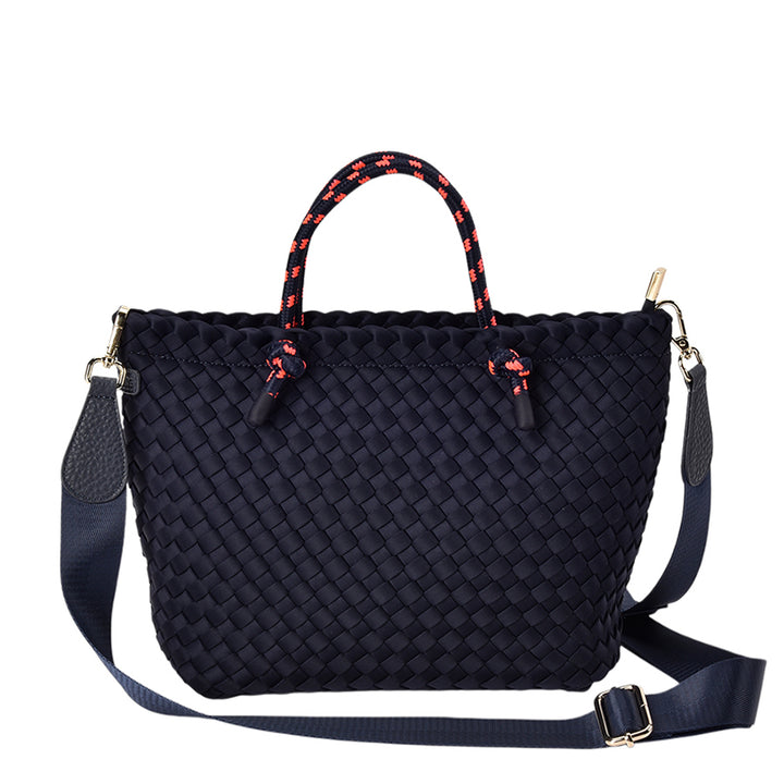 MICHIGAN TOTE - NAVY NEO PLAIT