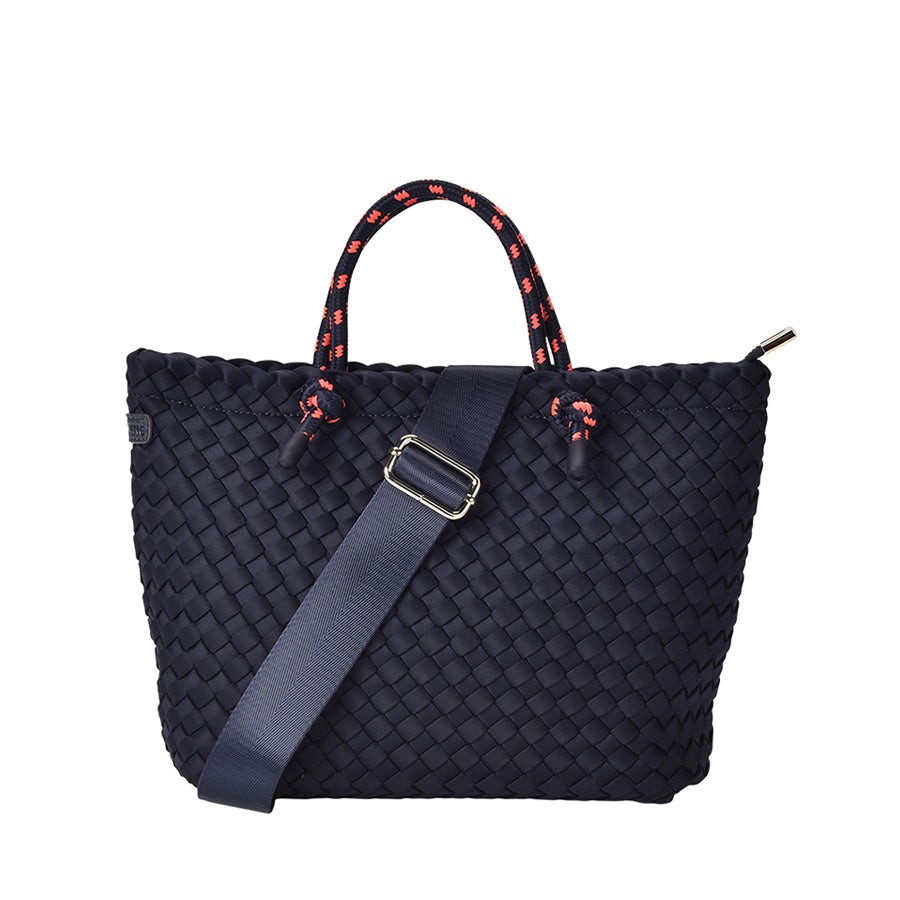 MICHIGAN TOTE - NAVY NEO PLAIT