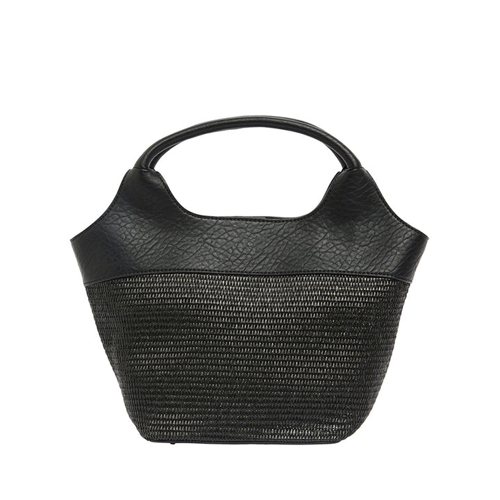 MILLER TOTE - BLACK WEAVE