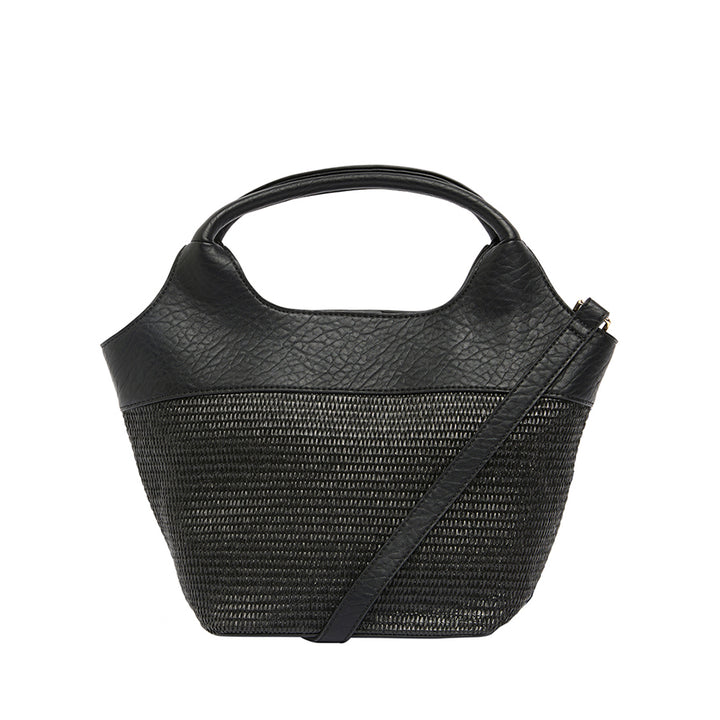 MILLER TOTE - BLACK WEAVE