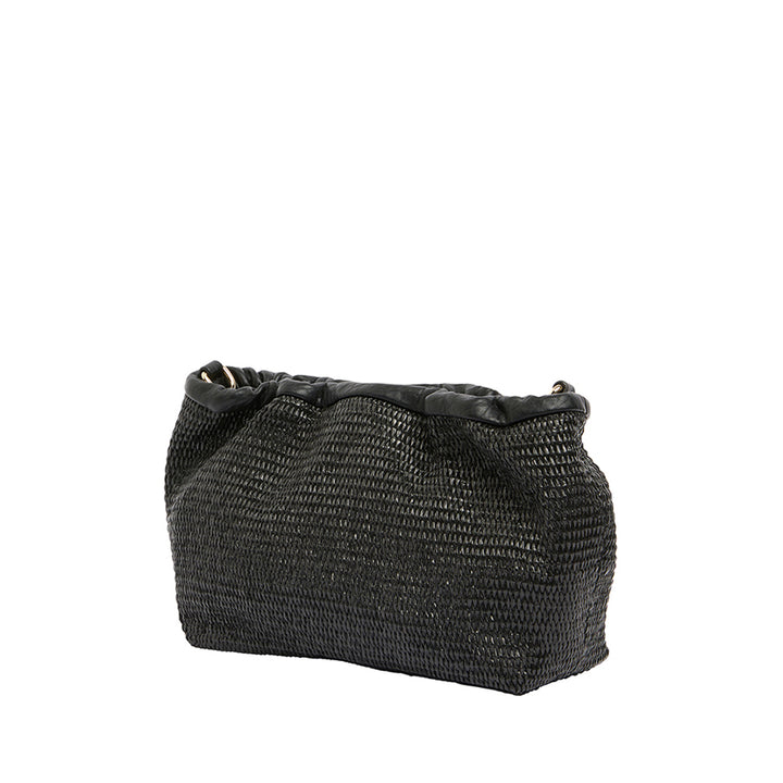 MONTY CROSSBODY - BLACK WEAVE