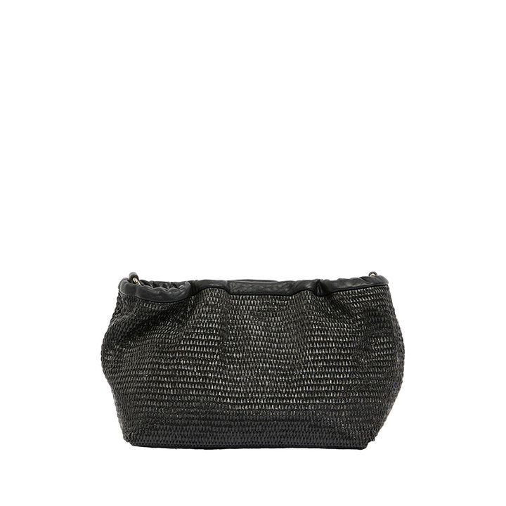 MONTY CROSSBODY - BLACK WEAVE