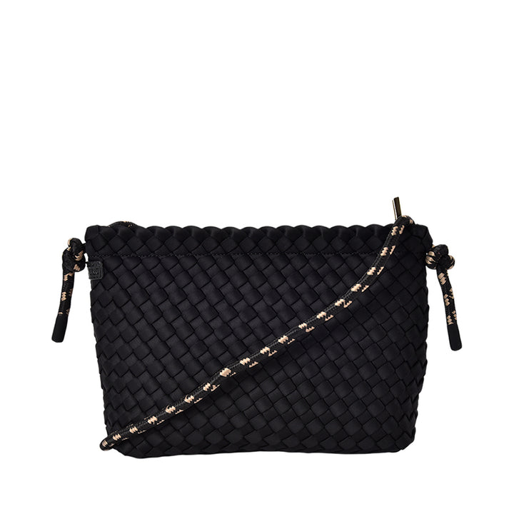 PANAMA CROSSBODY - BLACK NEO PLAIT