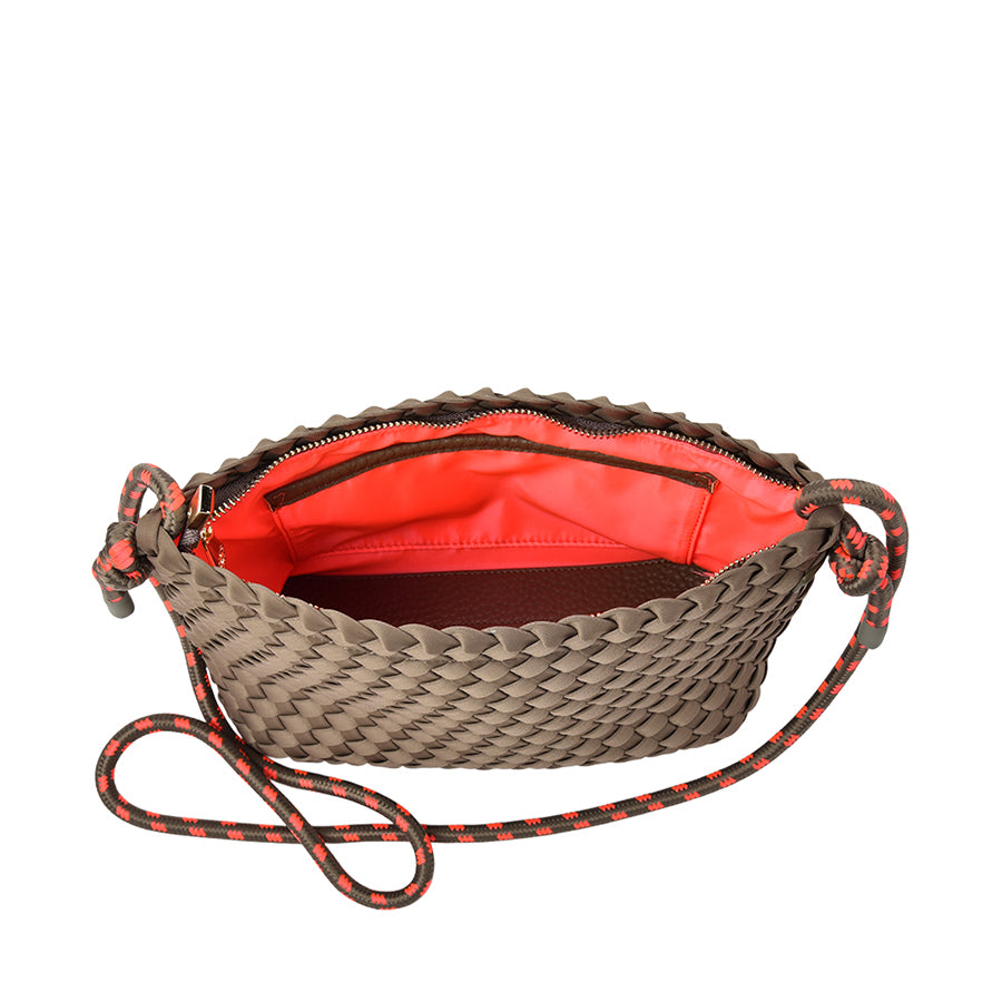 PANAMA CROSSBODY - KHAKI NEO PLAIT