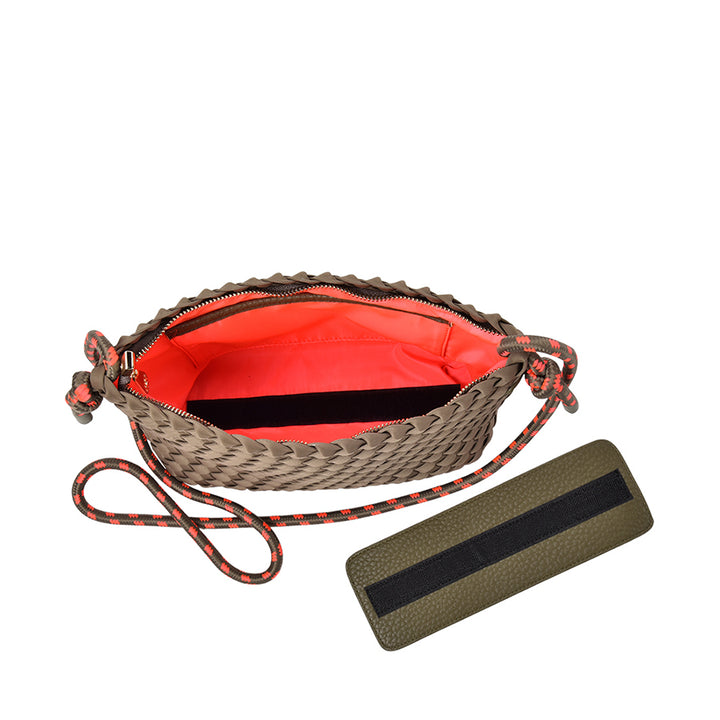 PANAMA CROSSBODY - KHAKI NEO PLAIT