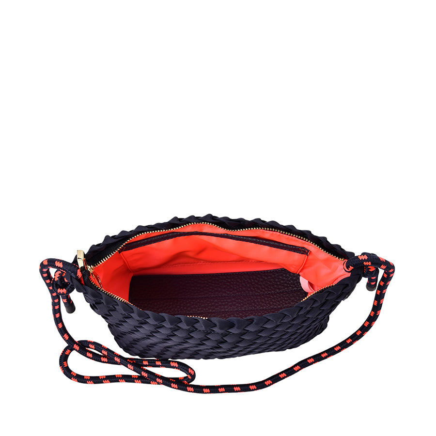 PANAMA CROSSBODY - NAVY NEO PLAIT