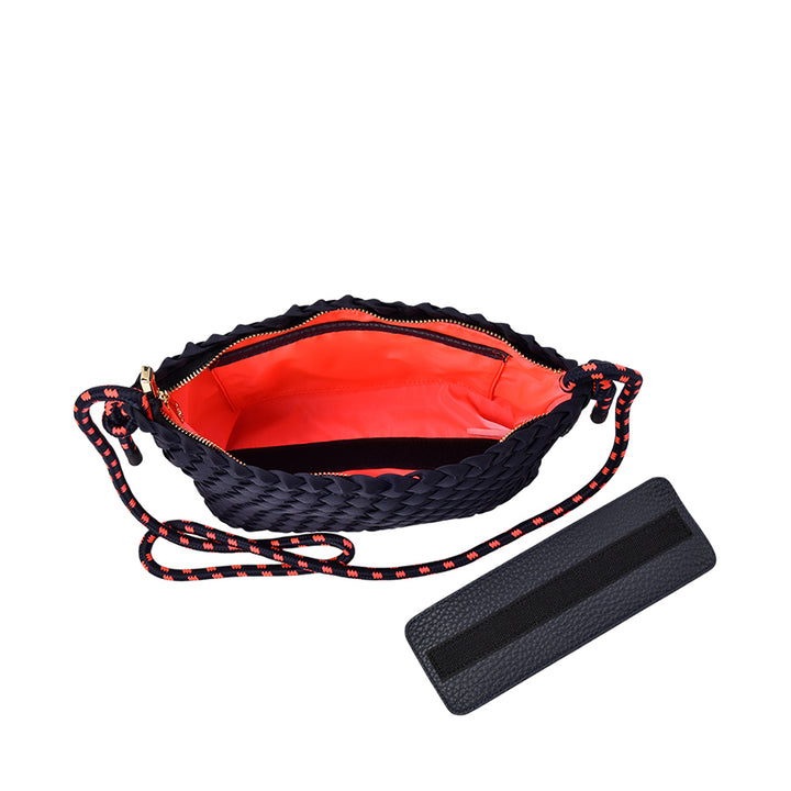 PANAMA CROSSBODY - NAVY NEO PLAIT