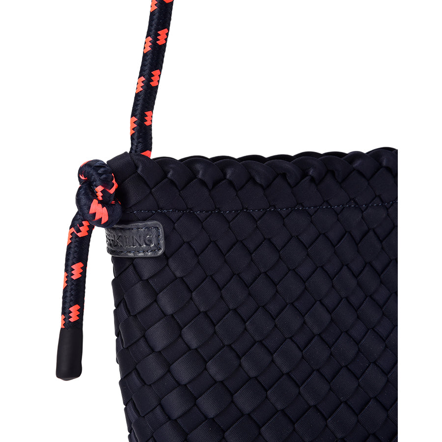 PANAMA CROSSBODY - NAVY NEO PLAIT