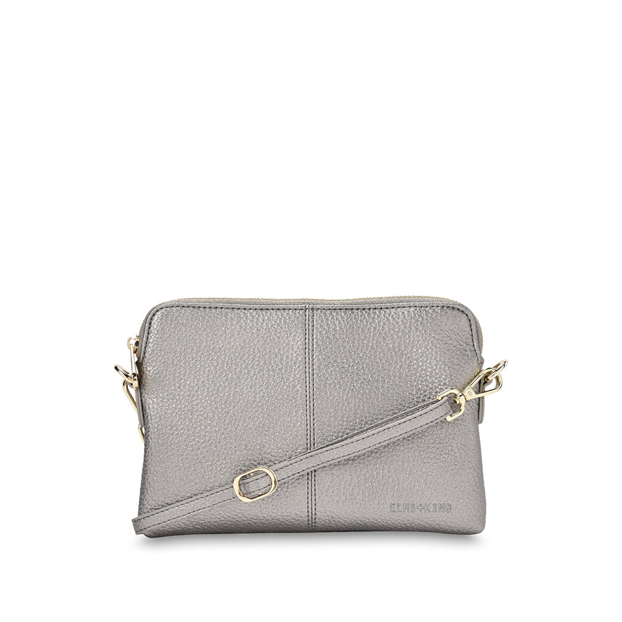WALLET BOWERY - PEWTER