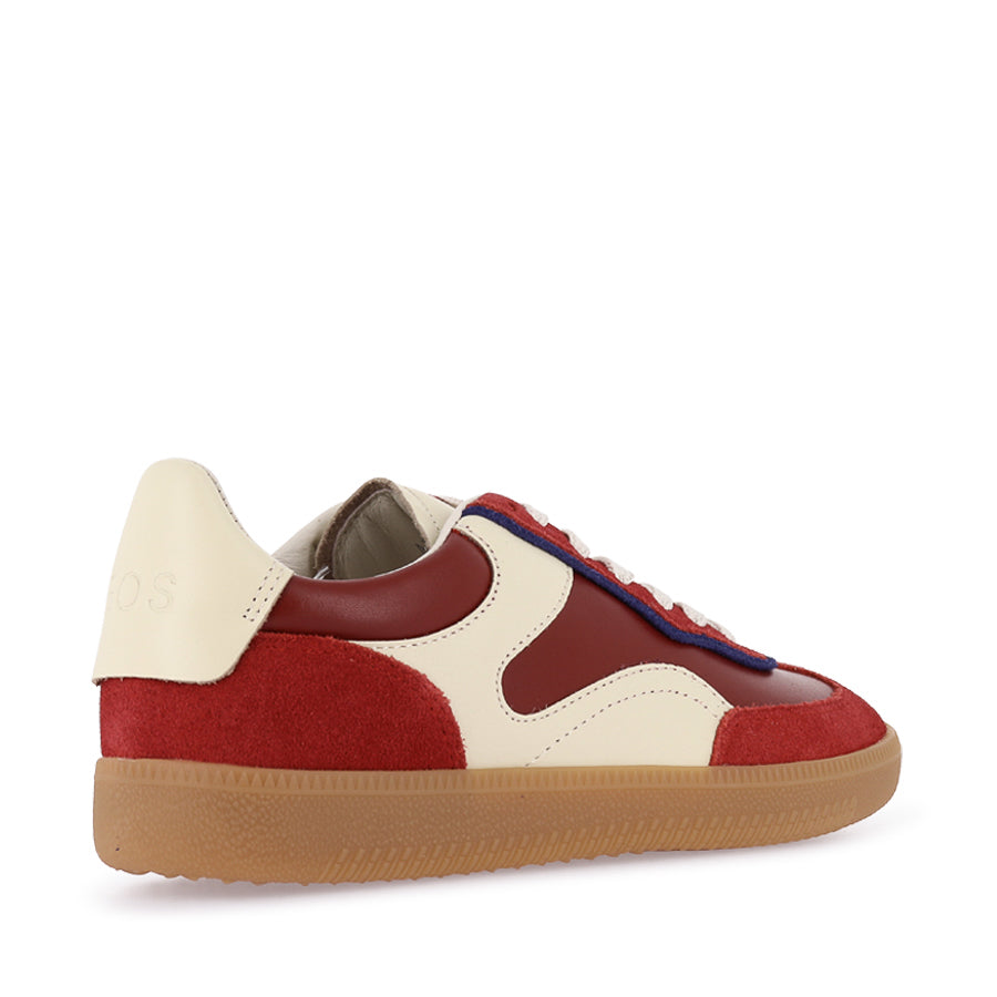 ANTIGONA - RED LEATHER/SUEDE