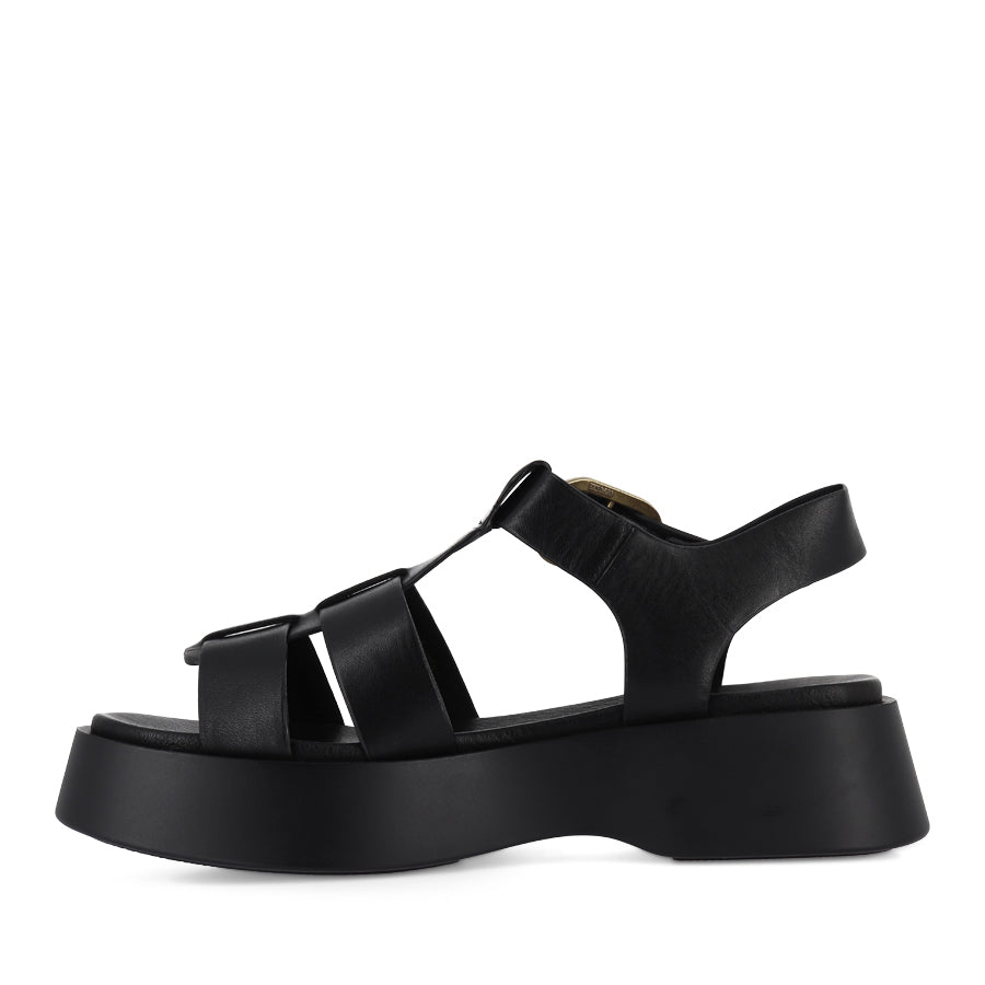 BARIO - BLACK LEATHER