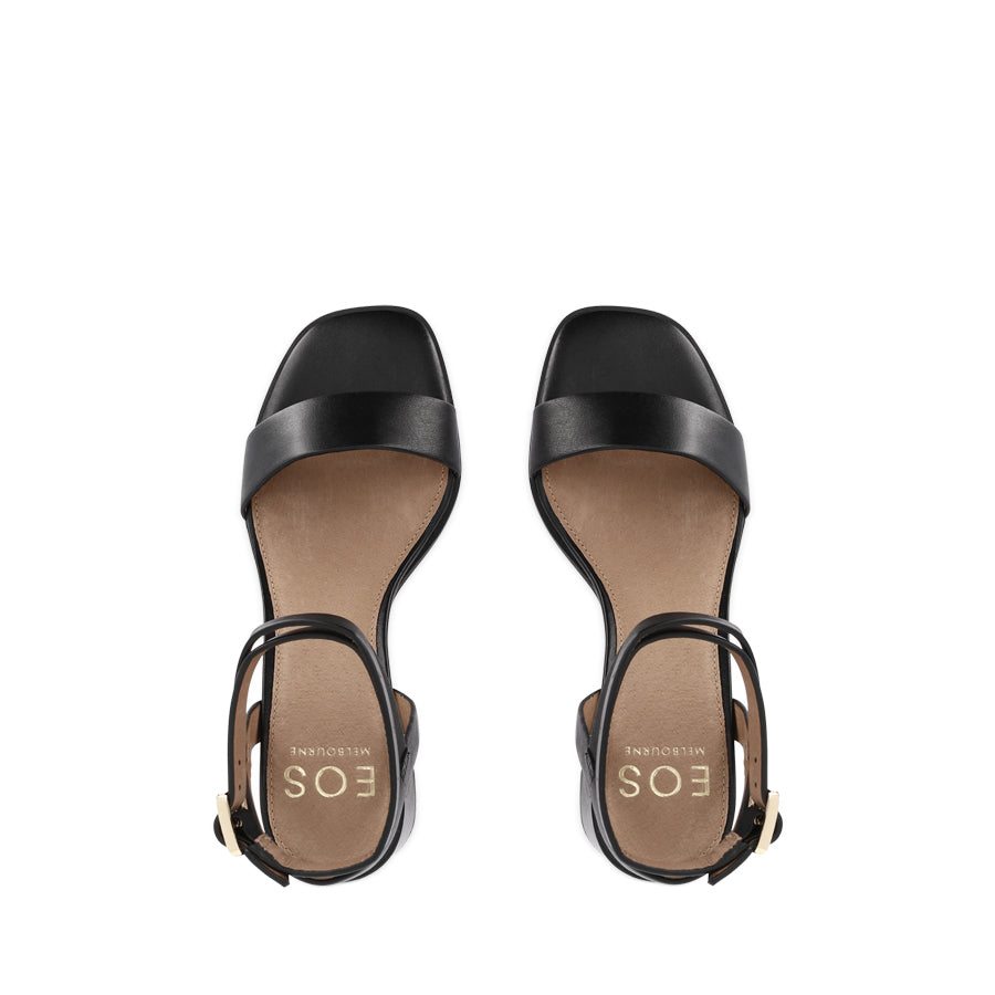BASILI - BLACK LEATHER