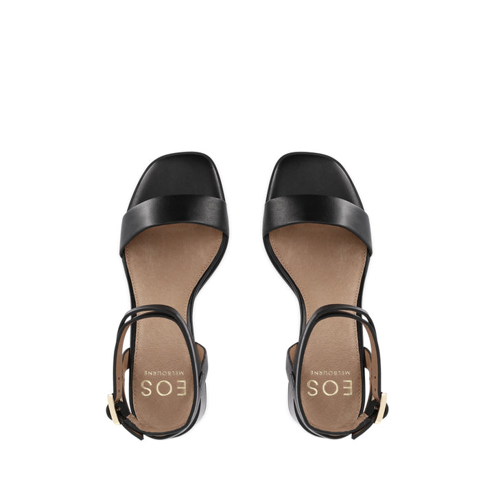 BASILI - BLACK LEATHER