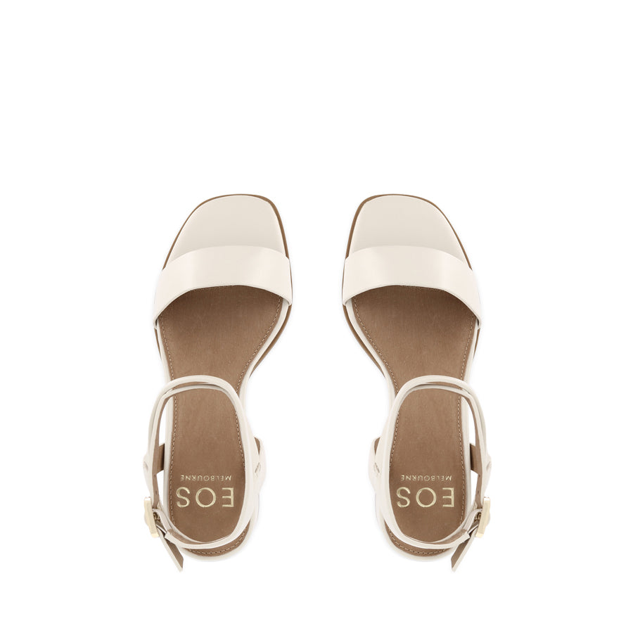 BASILI - OFF WHITE LEATHER