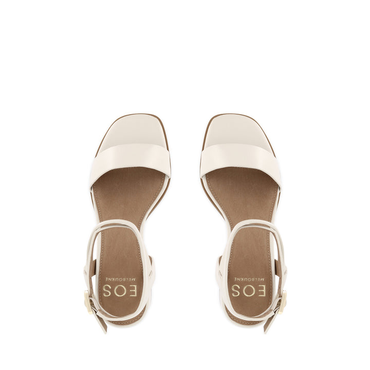 BASILI - OFF WHITE LEATHER
