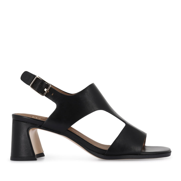 BASIRA - BLACK LEATHER