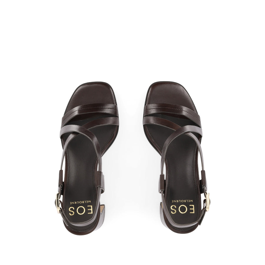 BASMAH - CHESTNUT LEATHER