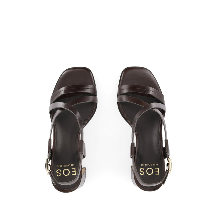 BASMAH - CHESTNUT LEATHER