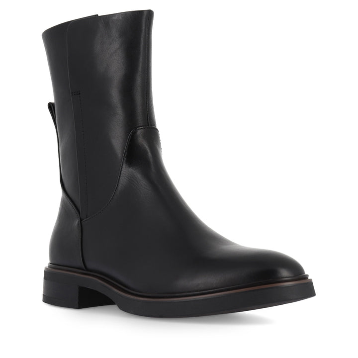 BLANCA - BLACK LEATHER