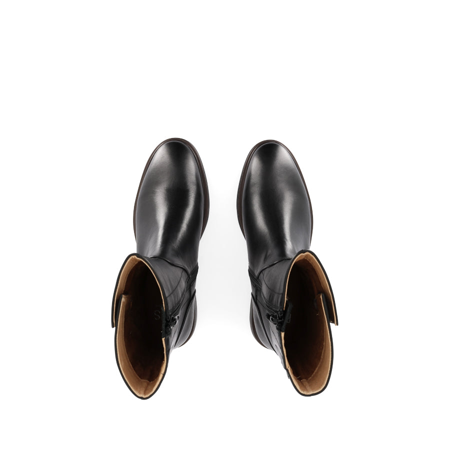 BLANCA - BLACK LEATHER