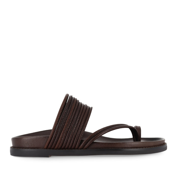 CARMELLE - CHESTNUT LEATHER