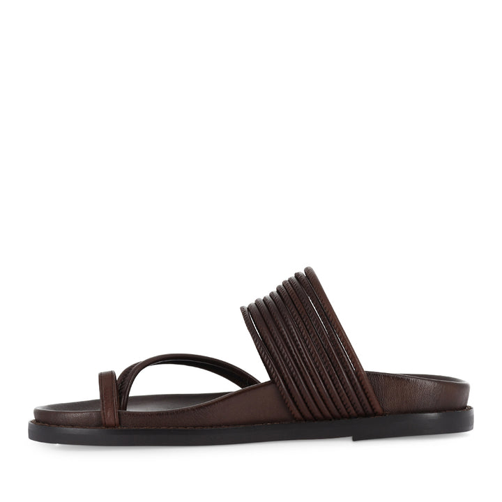 CARMELLE - CHESTNUT LEATHER