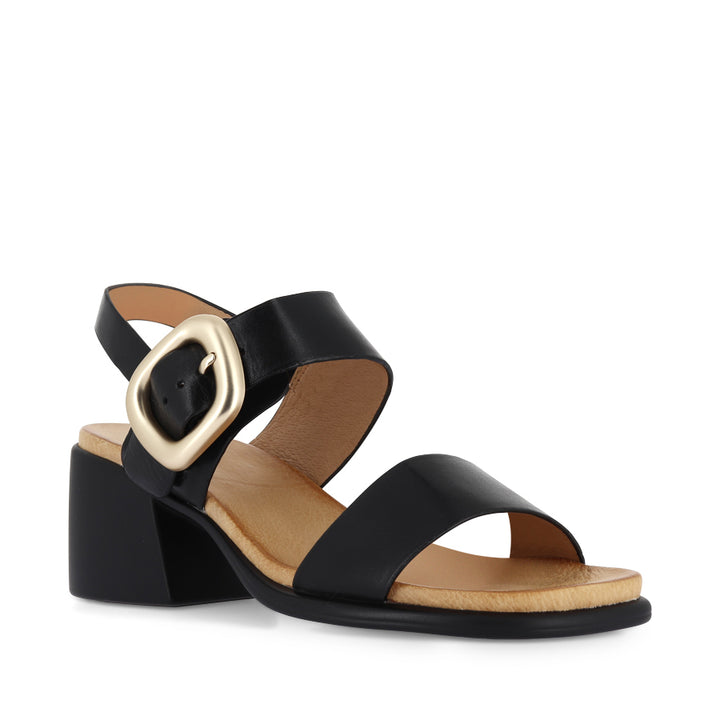 ESTREL - BLACK LEATHER