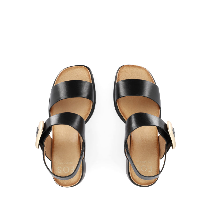 ESTREL - BLACK LEATHER