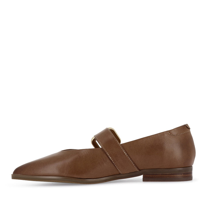 GOLDEN - PECAN LEATHER