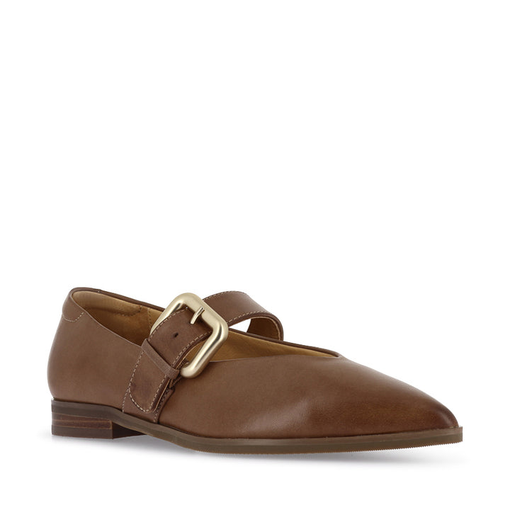 GOLDEN - PECAN LEATHER