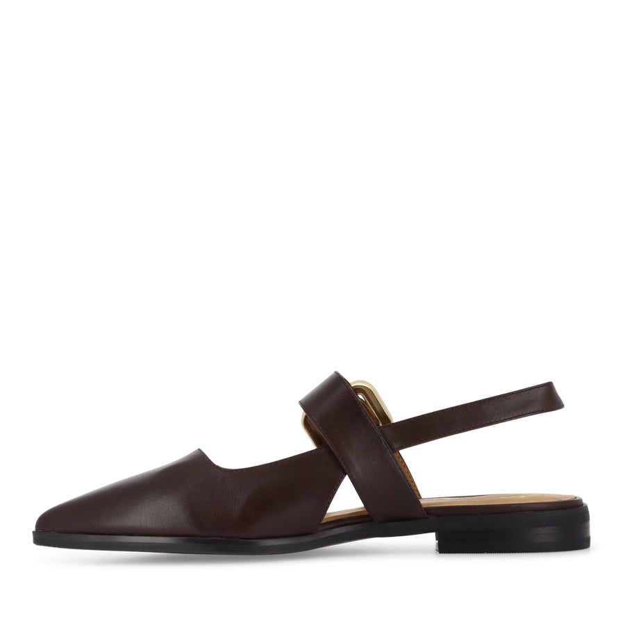 GOLDIE - CHESTNUT LEATHER