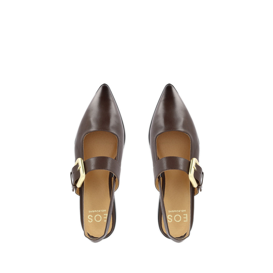 GOLDIE - CHESTNUT LEATHER