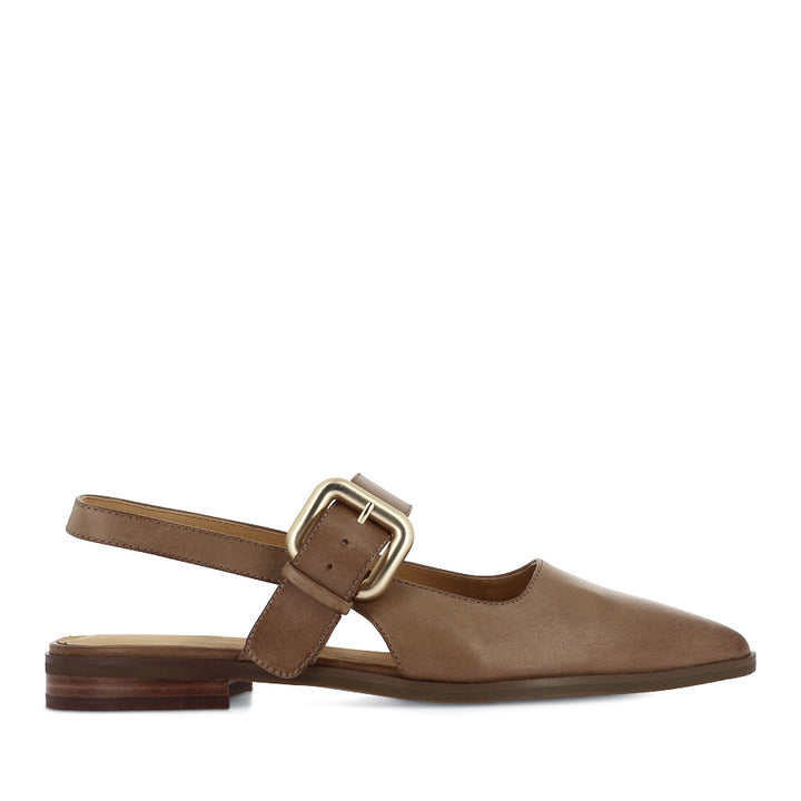 GOLDIE - PECAN LEATHER